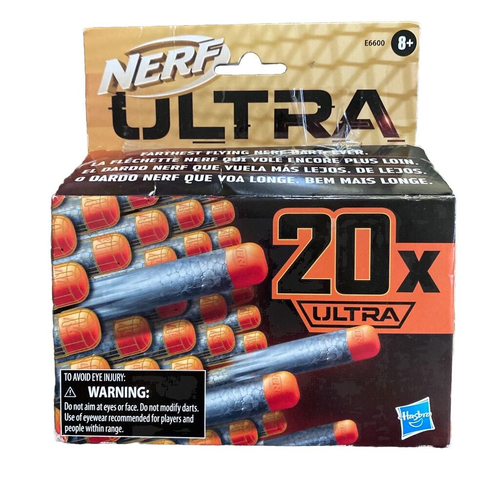 Nerf Ultra 20-Dart Refill Pack Farthest Flying Nerf Darts Ever New